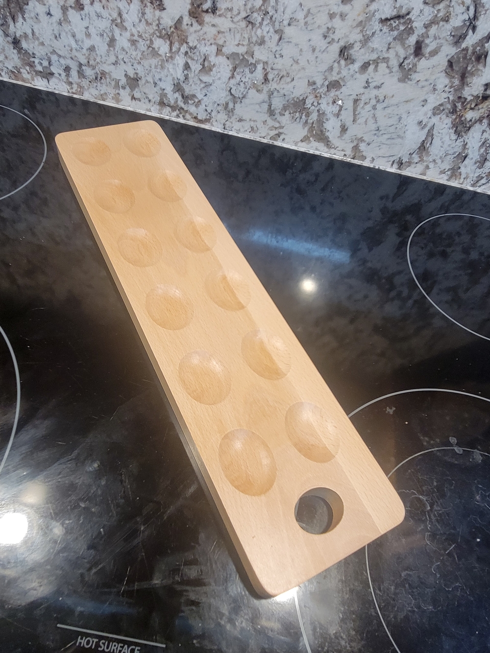 Wooden Egg Holder Tray - Bamboo